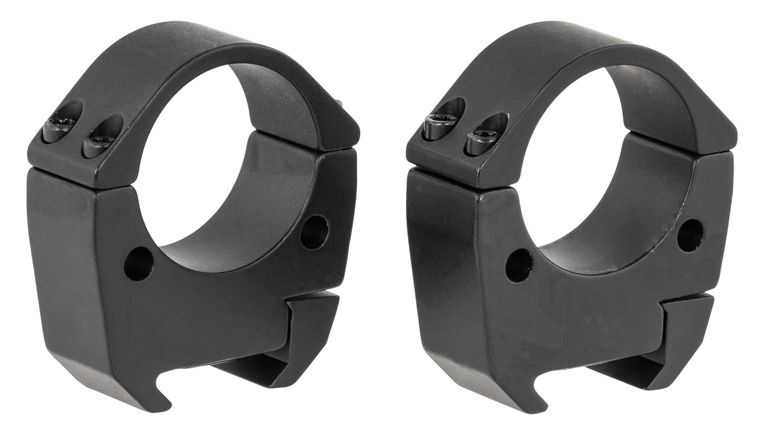 Talley TMS30H Modern Sporting Black Anodized Aluminum 30mm Tube High Picatinny Rail