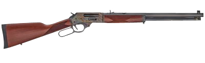 Henry H009GCC Side Gate  Full Size 30-30 Win 5+1 20" Blued Octagon Barrel, Color Case Hardened Steel Receiver, American Walnut Stock Right Hand