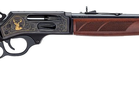 Henry H009GWL Side Gate Wildlife Full Size 30-30 Win 5+1 20" Blued Steel Barrel, Blued Steel Receiver, Fancy American Walnut Stock Right Hand