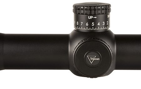 Trijicon 200162 AccuPoint  Satin Black 4-24x50mm 30mm Tube Illuminated Duplex w/Green Dot Reticle  Second Focal Plane