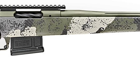 Springfield Armory BAW92265CMG Model 2020 WayPoint  6.5 Creedmoor 5+1 Cap 22" Mil-Spec Green Cerakote Rec/Barrel Evergreen Camo Carbon Fiber Hybrid Profile with M-LOK Stock Right Hand (Full Size)