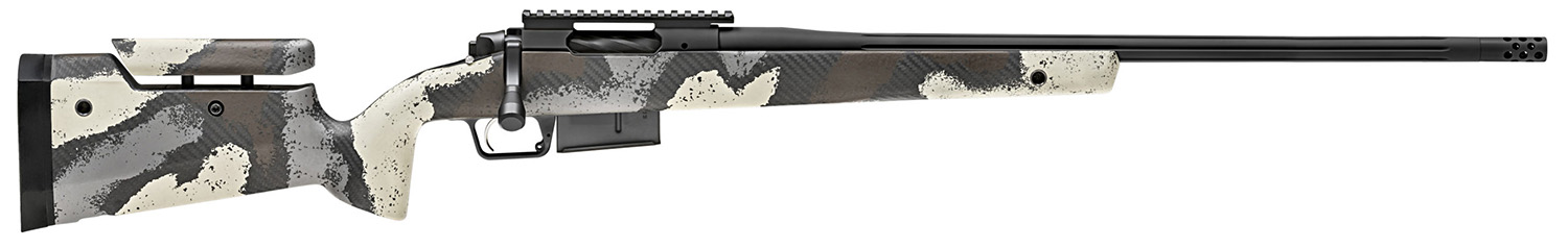 Springfield Armory BAW92465PRCDA 2020 WayPoint 6.5 PRC 3+1 24" Ridgeline Camo Hybrid Profile w/Adjustable Cheek Comb Stock Desert Verde Cerakote Right Hand