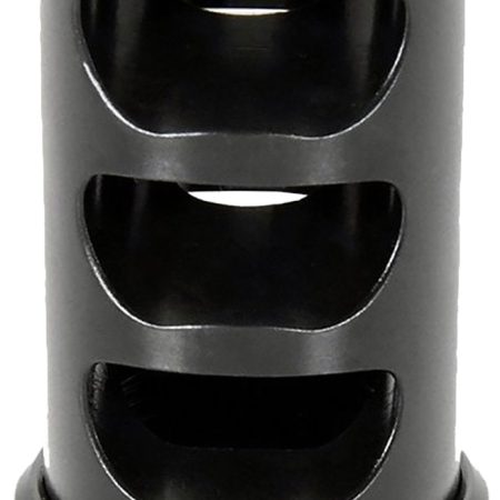 American Precision Arms G2M1230N Gen 2 Micro Bastard Self Timing Brake Black Nitride Stainless Steel with 1/2"-28 tpi Threads, 1.86" OAL, & .750" Diameter for 30 Cal AR-Platform & Hunting Rifles
