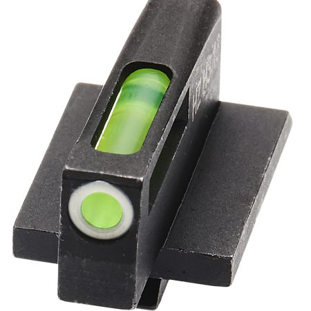HiViz GPN301 LiteWave H3 Front Sight for Ruger GP100 Green Tritium White Outline Front Sight