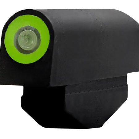 XS Sights RV0003N4G Standard Dot Revolver Front Sight-Smith & Wesson  Black | Green Tritium Green Outline Front Sight