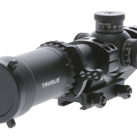 TruGlo TG-8518TLR Omnia  Black Anodized 1-8x24mm 30mm Tube Illuminated APTR Reticle
