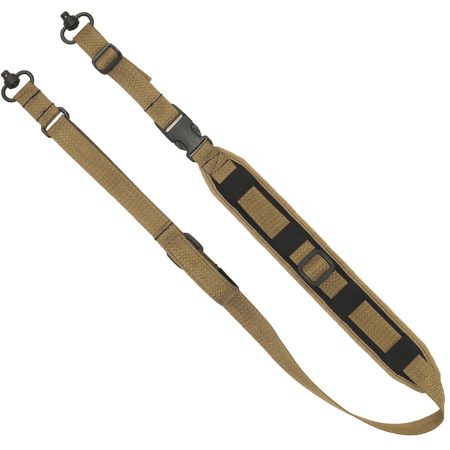 GrovTec US Inc GTSL129 QS 2-Point Sentinel Coyote Brown Adjustable Rifle/Shotgun