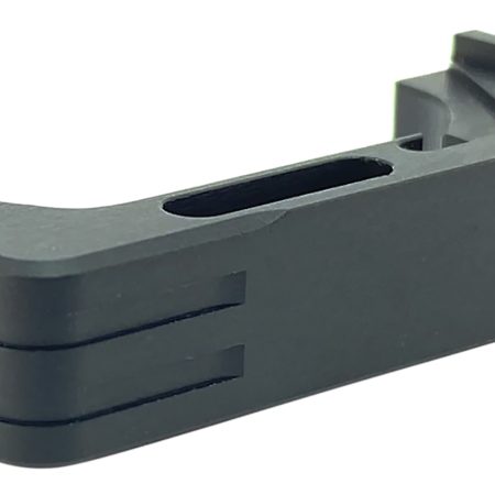 Cross Armory CRG5MCBK Mag Catch  Extended Compatible w/Glock Gen4-5 Black Anodized Aluminum