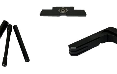 Cross Armory CRG4OKBK 3 Piece Kit  Extended Compatible w/Glock Gen4 Black Steel/Aluminum Pistol