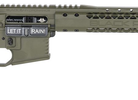 Black Rain BRO-20110401 Billet  5.56x45mm NATO 16" 30+1 OD Green Cerakote Black 6 Position MFT Minimalist Stock Black MFT Grip Right Hand