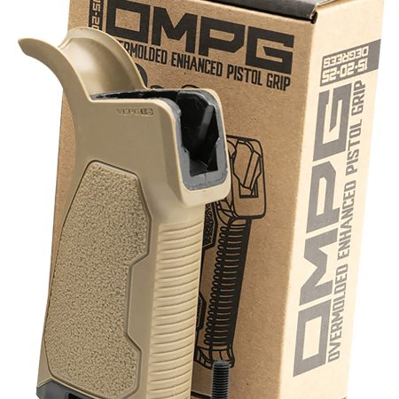 Strike AROMPG15FDE AR Enhanced Pistol Grip 15 Degrees AR Platform Flat Dark Earth Rubber