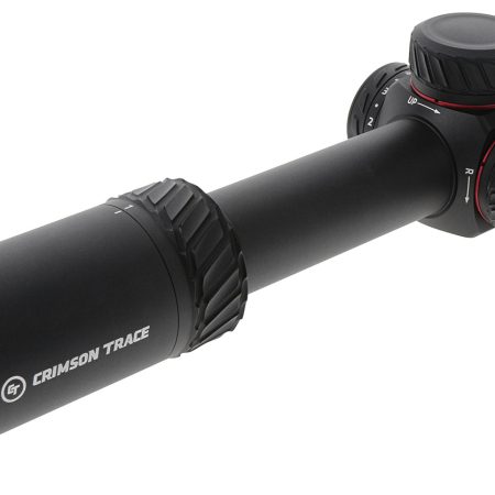 Crimson Trace 0101100 Hardline Pro  Black 1-6x24mm 30mm Tube Illuminated Competition Reticle