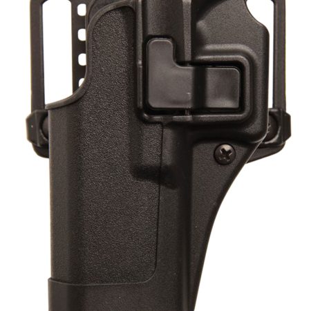Blackhawk 410568BKR Serpa CQC  OWB Size 68 Matte Black Polymer Belt Loop/Paddle Compatible w/Glock 43 Right Hand