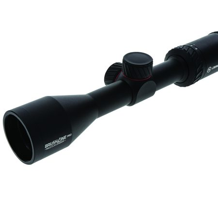 Crimson Trace 0101540 Brushline Pro Black Anodized 3-9x40mm 1" Tube BDC Muzzleloader Reticle