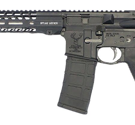 Stag Arms STAG15010611 Stag 15 3Gun Elite 5.56x45mm NATO 18" 30+1 Black Hard Coat Anodized Rec Black Adjustable Magpul SL-S Stock Black Magpul MOE Grip Left Hand