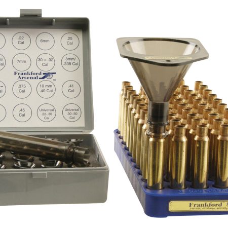 Frankford Arsenal 1136021 Powder Funnel Kit  Multi-Caliber Aluminum Rifle/Handgun Firearm