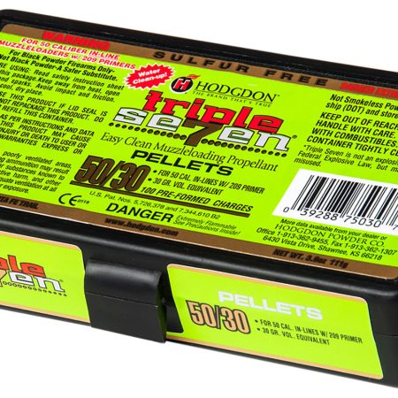 Hodgdon T75030 Triple Seven Pellets 50 Cal 30 Grain 100 Box/12 Case