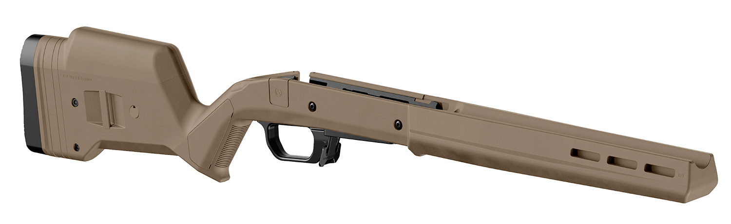 Magpul MAG1069-FDE-LT Hunter 110 Stock Fixed with Aluminum Bedding & Adj Comb Flat Dark Earth Synthetic Savage 110 Short Action Left Hand