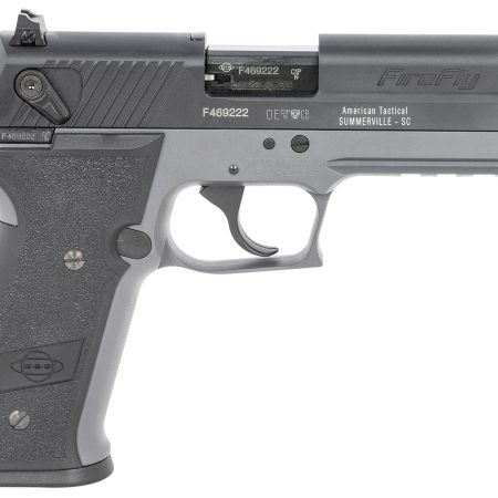 GSG GERG2210FFS FireFly  22 LR 10+1 4" Black Serrated Slide, Smoke Zinc Alloy w/Accessory Rail Frame, Black Polymer Grip