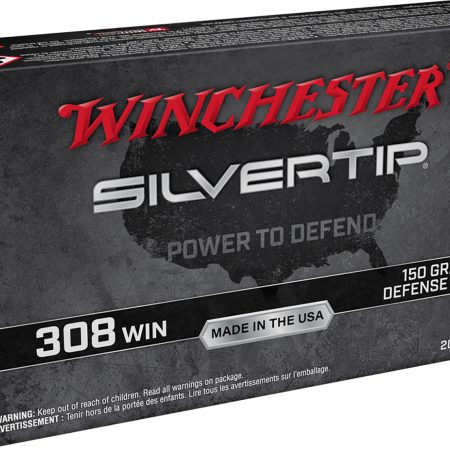 Winchester Ammo W308ST Silvertip  308Win 150gr Defense Tip 20 Per Box/10 Case