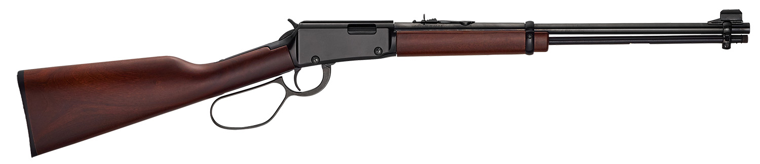 Henry H001LL Classic Large Loop 22 Short, 22 Long or 22 LR Caliber with 15LR/17L/21Short Capacity, 18.50" Barrel, Black Metal Finish & American Walnut Stock Right Hand (Full Size)
