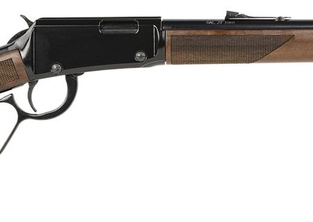 Henry H001VL Varmint Express Large Loop Full Size 17 HMR 11+1 19.25" Blued Steel Barrel, Black Steel Receiver, American Walnut Stock Right Hand