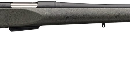 Winchester Guns 535732299 XPR SR 6.8 Western Caliber with 3+1 Capacity, 24" Threaded Barrel, Black Perma-Cote Metal Finish & Black Webbed Green Grayboe Renegade Long Range Stock Right Hand (Full Size)