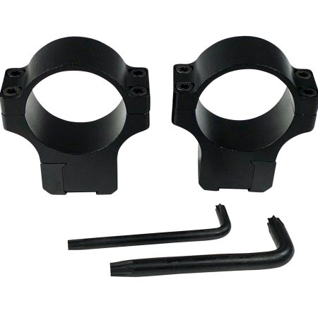 CZ-USA 40087 CZ Rings 457/455  Matte Black 30mm Medium