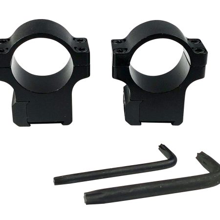 CZ-USA 40088 CZ Rings 527  Matte Black 1"