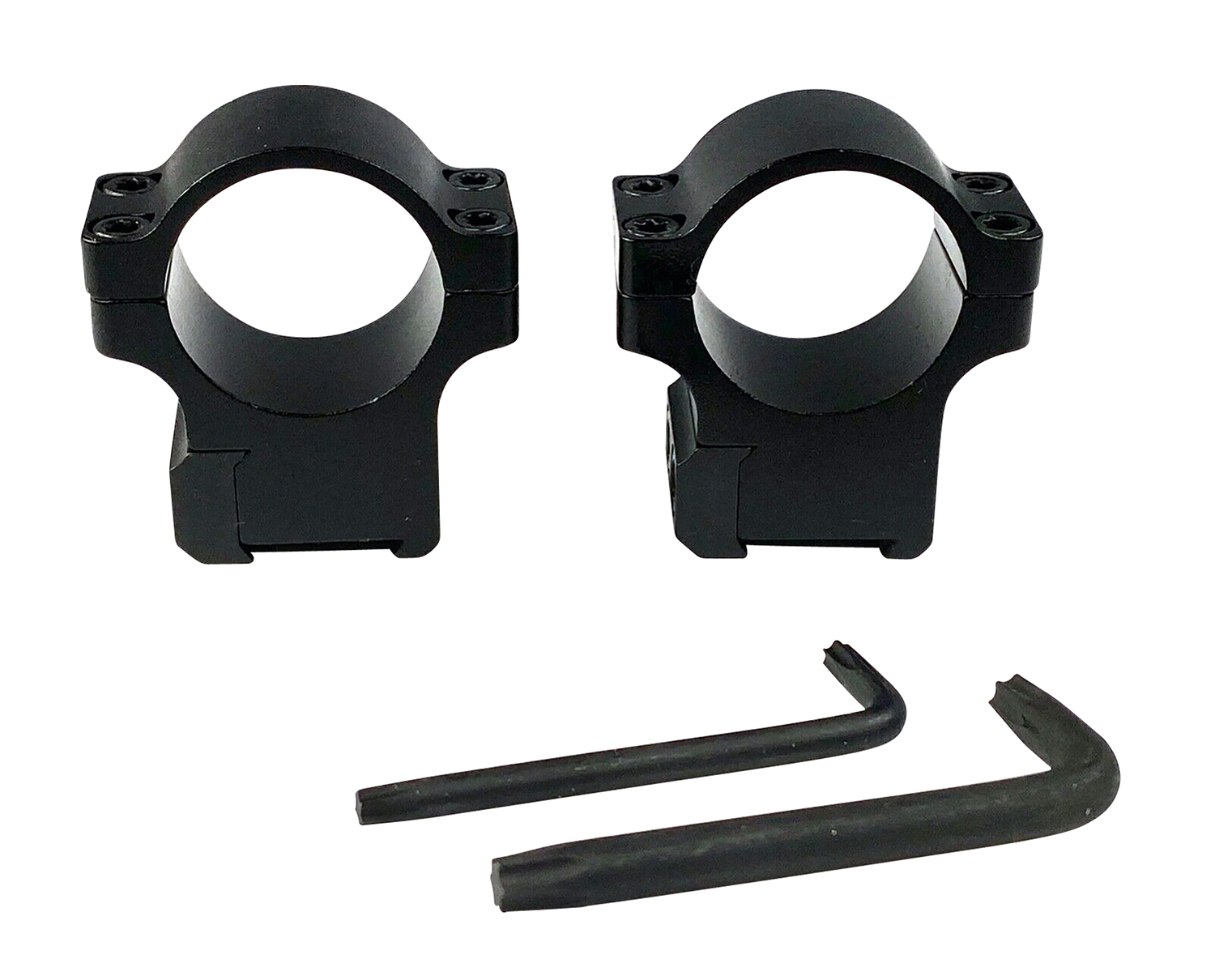 CZ-USA 40088 CZ Rings 527 Matte Black 1"