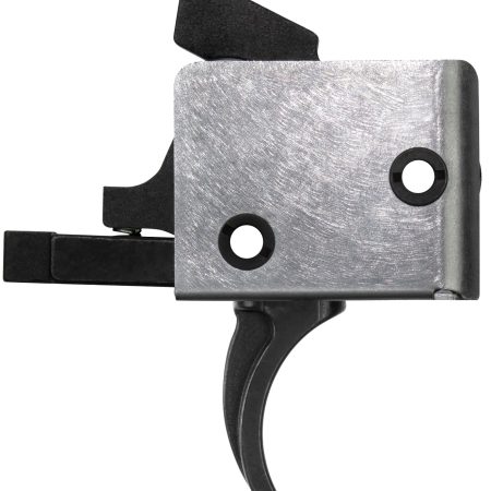 CMC Triggers 91505 Drop-In  Single-Stage Curved Trigger w/ 3-3.50 lbs Draw Weight & Black Finish