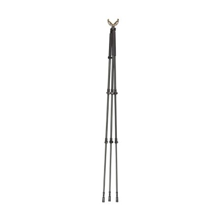 Allen 21412 Axial  Tripod Black Aluminum w/Rubber Feet 61" Vertical Adjustment