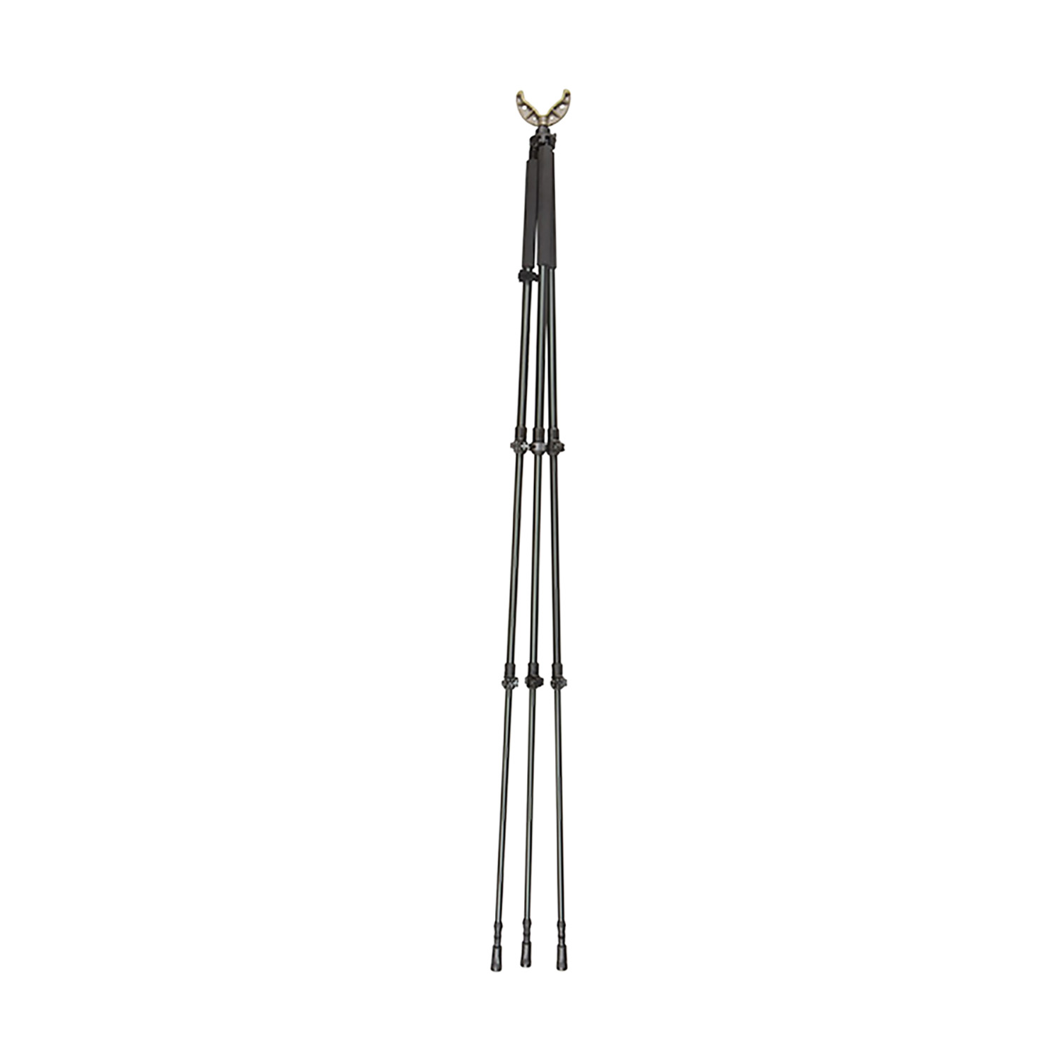 Allen 21412 Axial Tripod Black Aluminum w/Rubber Feet 61" Vertical Adjustment