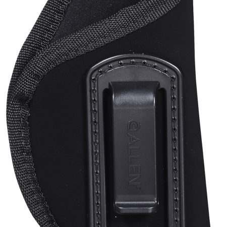 Allen 44601 Inside-The-Pant Conceal Carry Holster Size 01 IWB Black Ultrasuede Fabric, Fits Medium Frame Autos, Belt Clip Mount, Right Hand