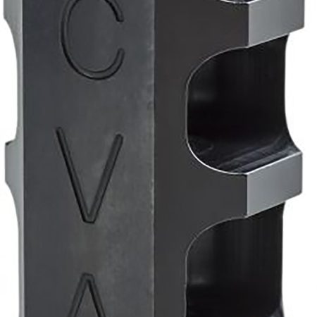 CVA AC1726 Muzzle Brake  Black Nitride with 3/4"-24 tpi Threads for 50 Cal CVA Paramount, Accura LR-X, Accura MR-X