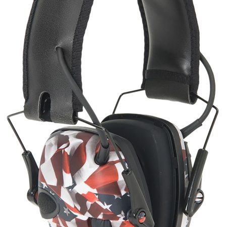 Howard Leight R02530 Impact Sport Electronic Muff 22 dB Over the Head Classic One Nation Adult 1 Pair