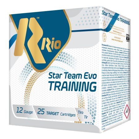 Rio Ammunition STT24LT8 Star Team Training 24 Light 12Gauge 2.75" 7/8oz 8Shot 25 Bx/10 Case