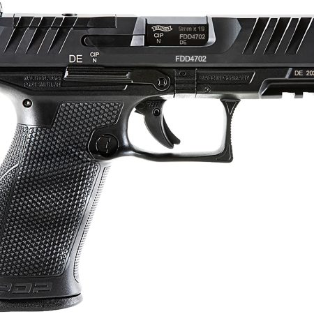 Walther Arms 2854694 PDP Optic Ready 9mm Luger 4" Barrel 10+1, Polymer Frame With Picatinny Acc. Rail, Optic Cut Super Terrain Serrated Steel Slide, Performance Duty Trigger, Manual Safety