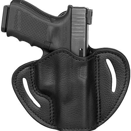 1791 Gunleather UCBH21NSBR Ultra Custom  OWB Size 2.1 Night Sky Black Leather Belt Slide Compatible w/Glock 17/S&W M&P Shield/Springfield XD Right Hand