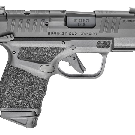 Springfield Armory HC9319BOSPMS Hellcat OSP 9mm Luger 11+1/13+1 3" Black Melonite Steel Barrel, Black Melonite Optic Ready/Serrated Slide, Black Polymer Frame w/Picatinny Rail, Adaptive Texture Grip