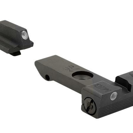 Meprolight USA 209963101 Tru-Dot Sight Set Green/Tritium Fits Ruger GP100, Post Mount