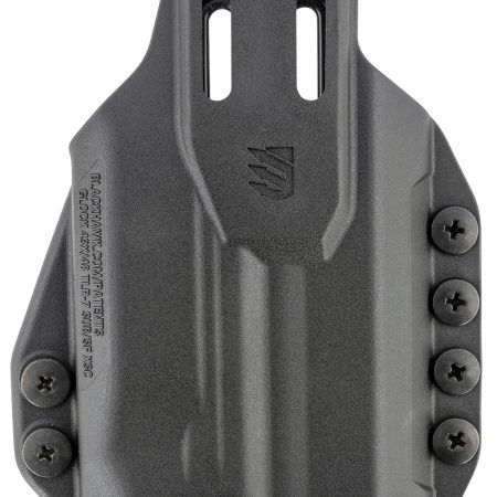 Blackhawk 416476BK Stache  IWB Size 76 Black Polymer Belt Clip Compatible w/Glock 43X/48 w/SureFire XSC Ambidextrous