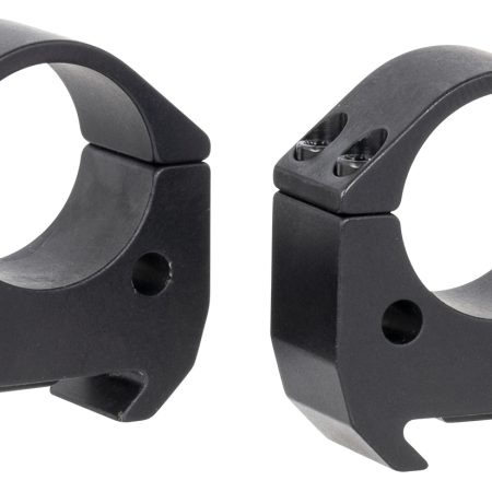 Talley TMS10M Modern Sporting  Black Anodized Aluminum 1" Tube Medium Picatinny Rail 0 MOA