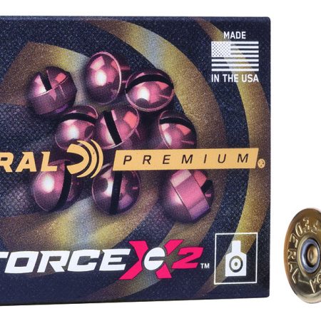 Federal PD12FX200 Premium Force X2 12Gauge 2.75" 9Pellets 00BuckShot 10 Per Box/25 Case