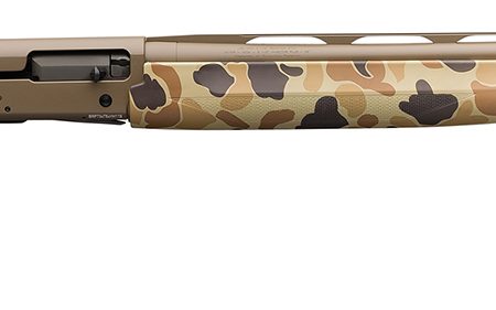 Browning 011430205 Silver Field 12 Gauge 3.5" 4+1 26" Barrel, Flat Dark Earth Cerakote Metal Finish, Vintage Tan Camo Synthetic Stock