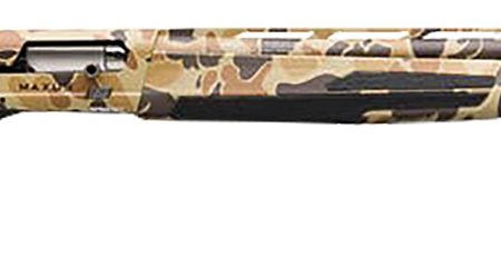 Browning 011740205 Maxus II  12 Gauge 3.5" 4+1 (2.75") 26" Barrel, Full Coverage Vintage Tan Camo, Synthetic Stock W/SoftFlex Cheek Pad & Overmolded Grip Panels