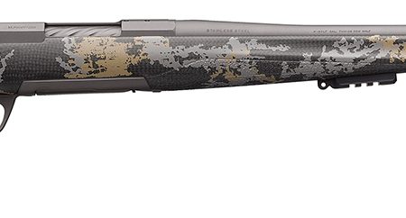 Browning 035540288 X-Bolt Mountain Pro 28 Nosler 3+1 26" MB Fluted Tungsten Gray Cerakote Accent Graphic Black Carbon Fiber Stock Right Hand (Full Size)