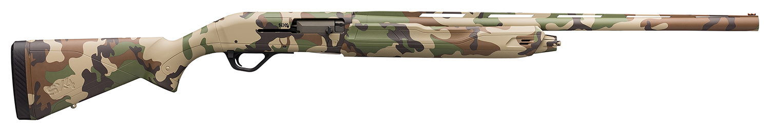 Winchester Repeating Arms 511289292 SX4 Waterfowl Hunter 12 Gauge 28" 4+1 3.5" Woodland Camo Fixed Textured Grip Paneled Stock Right Hand (Full Size) Includes 3 Chokes