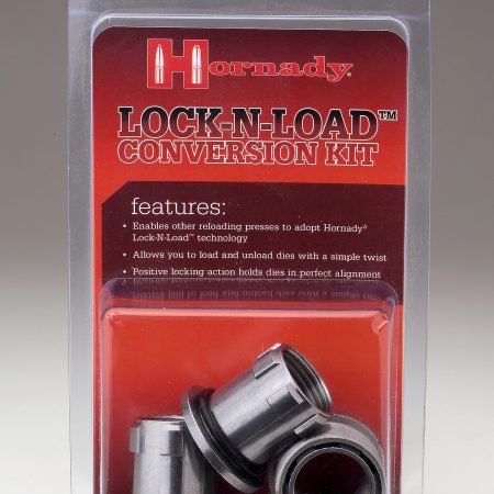 Hornady 044099 Lock-N-Load Conversion Kit Silver Multi Caliber Steel