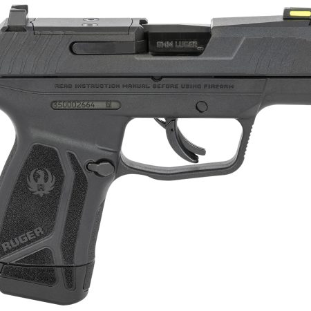 Ruger 3500 Max-9  9mm Luger 12+1 3.20" Black Oxide Alloy Steel Barrel, Black Oxide Optic Ready/Serrated Steel Slide, Black Polymer Frame, Black Polymer Grip, Right Hand